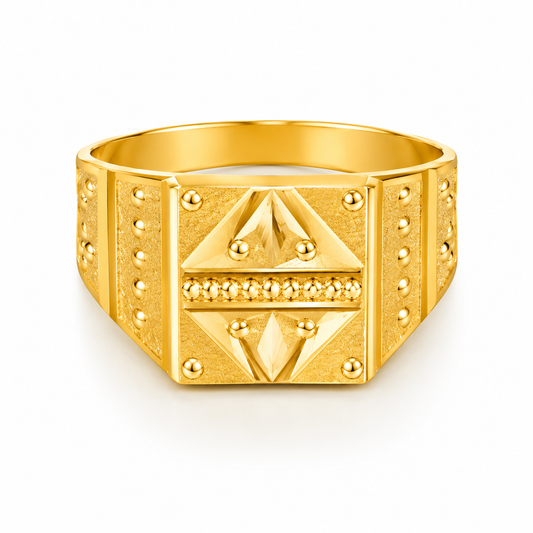 GOLD RING - 7