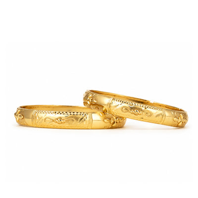 GOLD BANGLES - 1