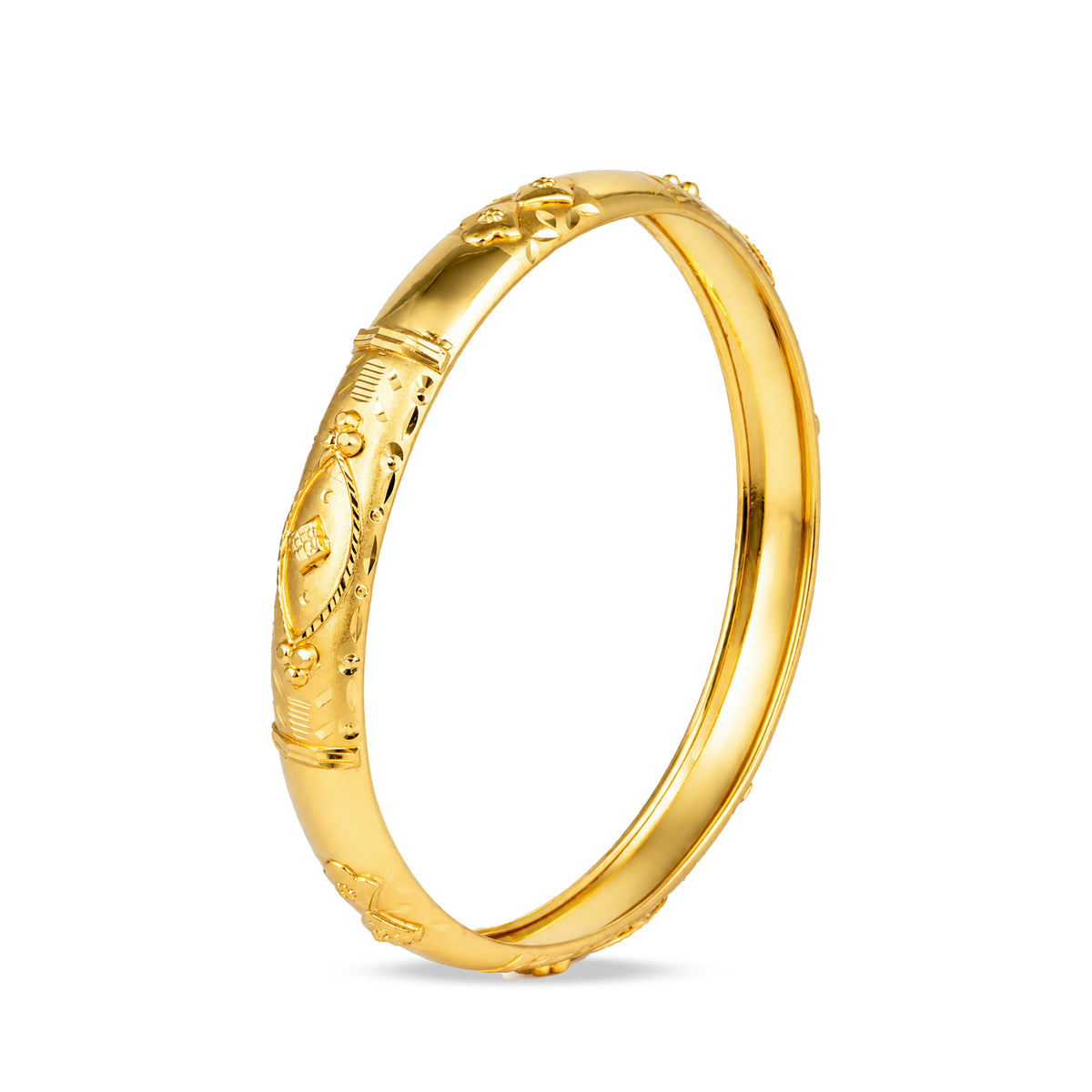 GOLD BANGLES - 2