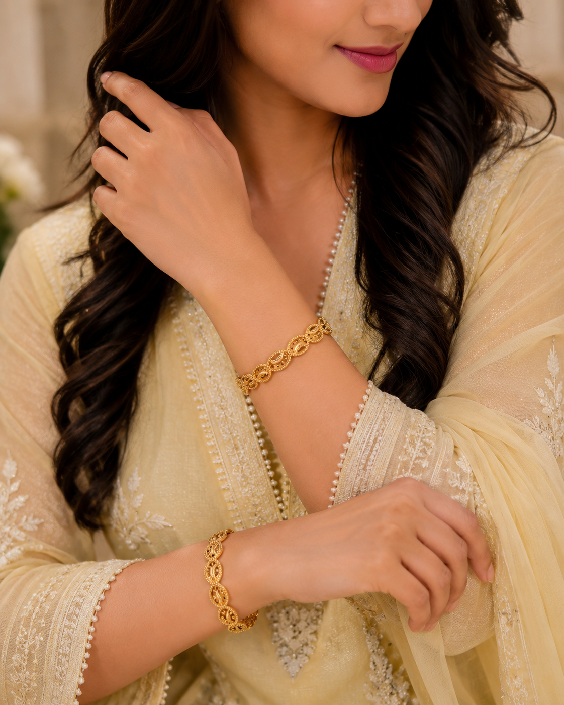 GOLD BANGLES - 7