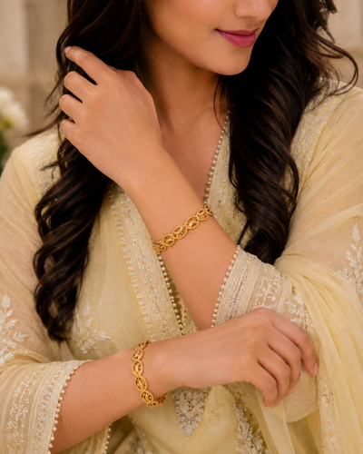 GOLD BANGLES - 7