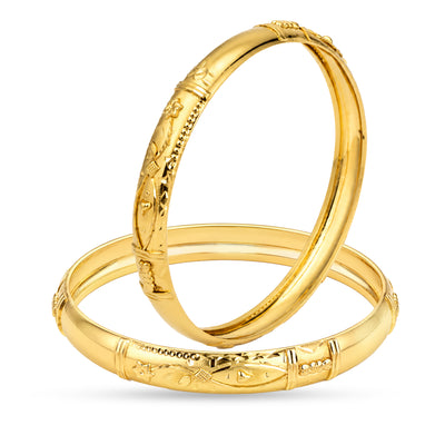GOLD BANGLES - 3