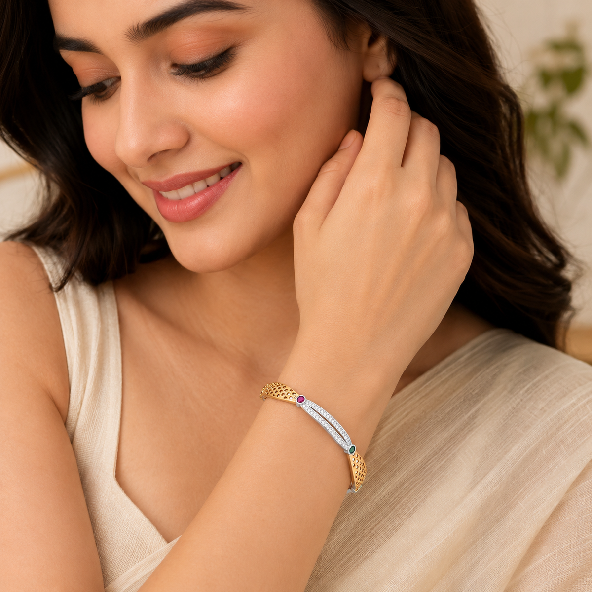 GOLD BANGLES - 9