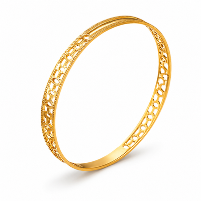 GOLD BANGLES - 4