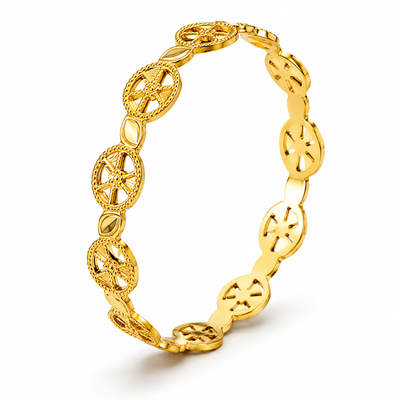 GOLD BANGLES - 5