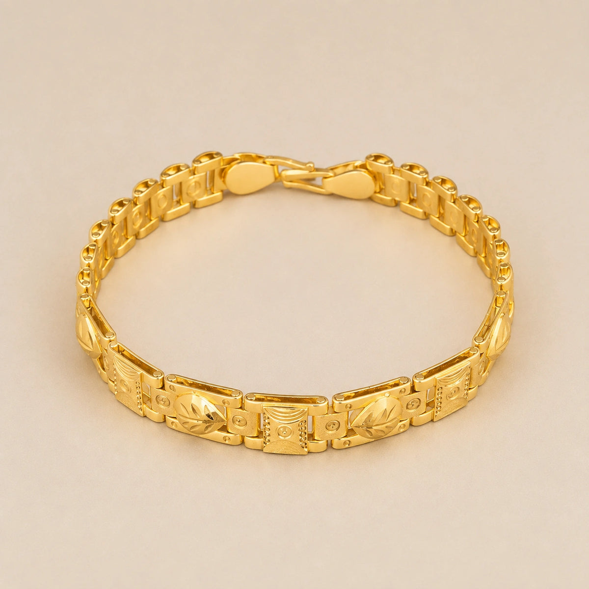 GOLD MENS BRACELET - 1