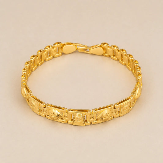 GOLD MENS BRACELET - 1