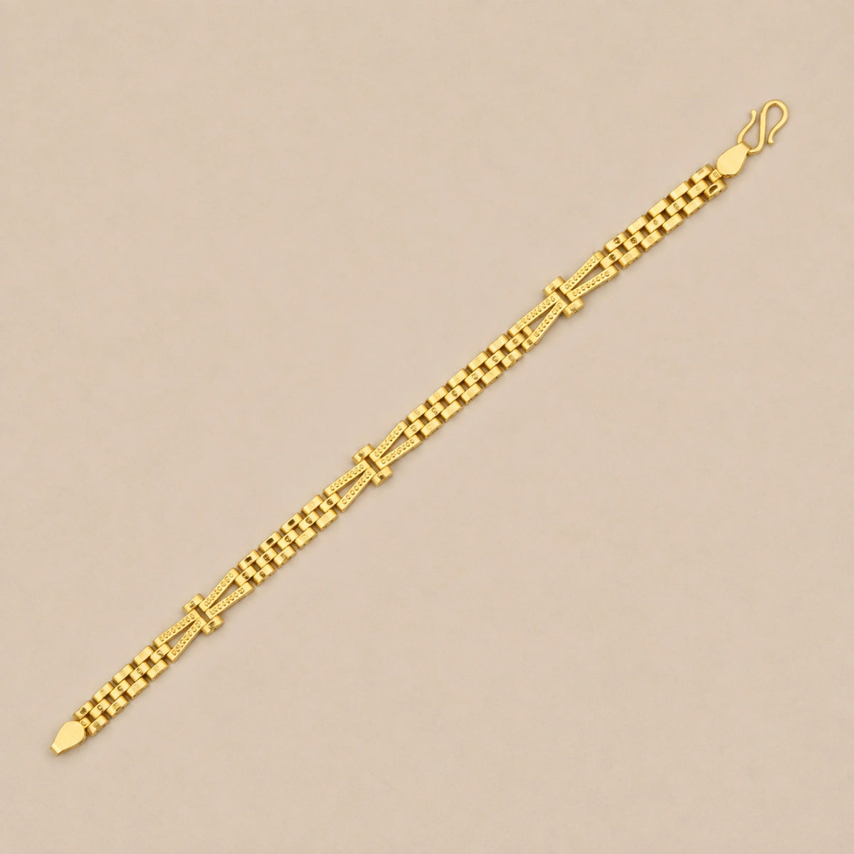 GOLD MENS BRACELET - 6