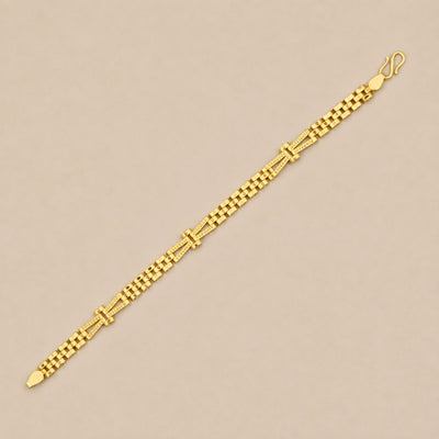 GOLD MENS BRACELET - 6