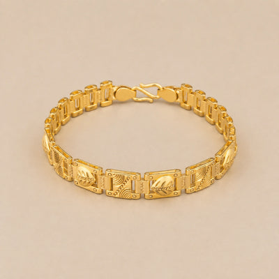 GOLD MENS BRACELET - 7
