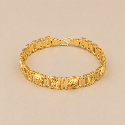 GOLD MENS BRACELET - 7