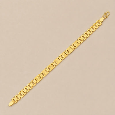 GOLD MENS BRACELET - 7