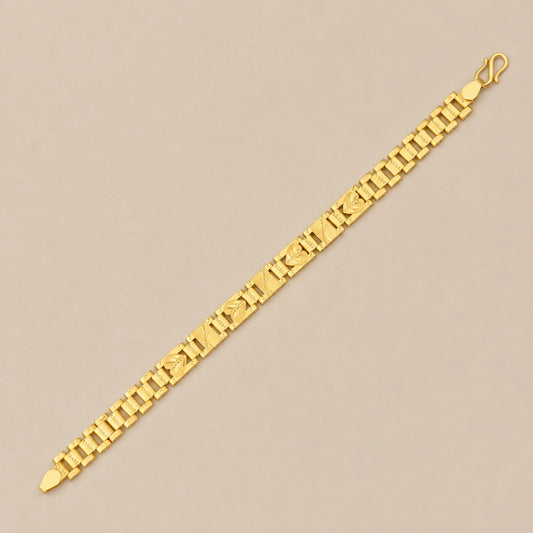 GOLD MENS BRACELET - 7