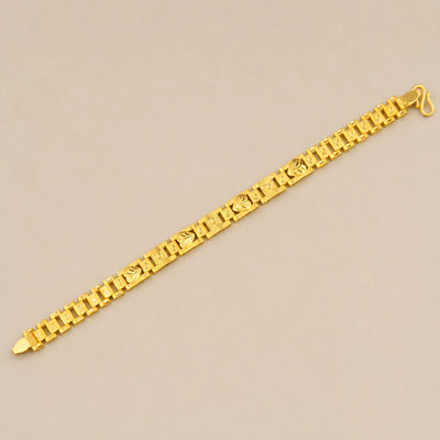 GOLD MENS BRACELET - 1