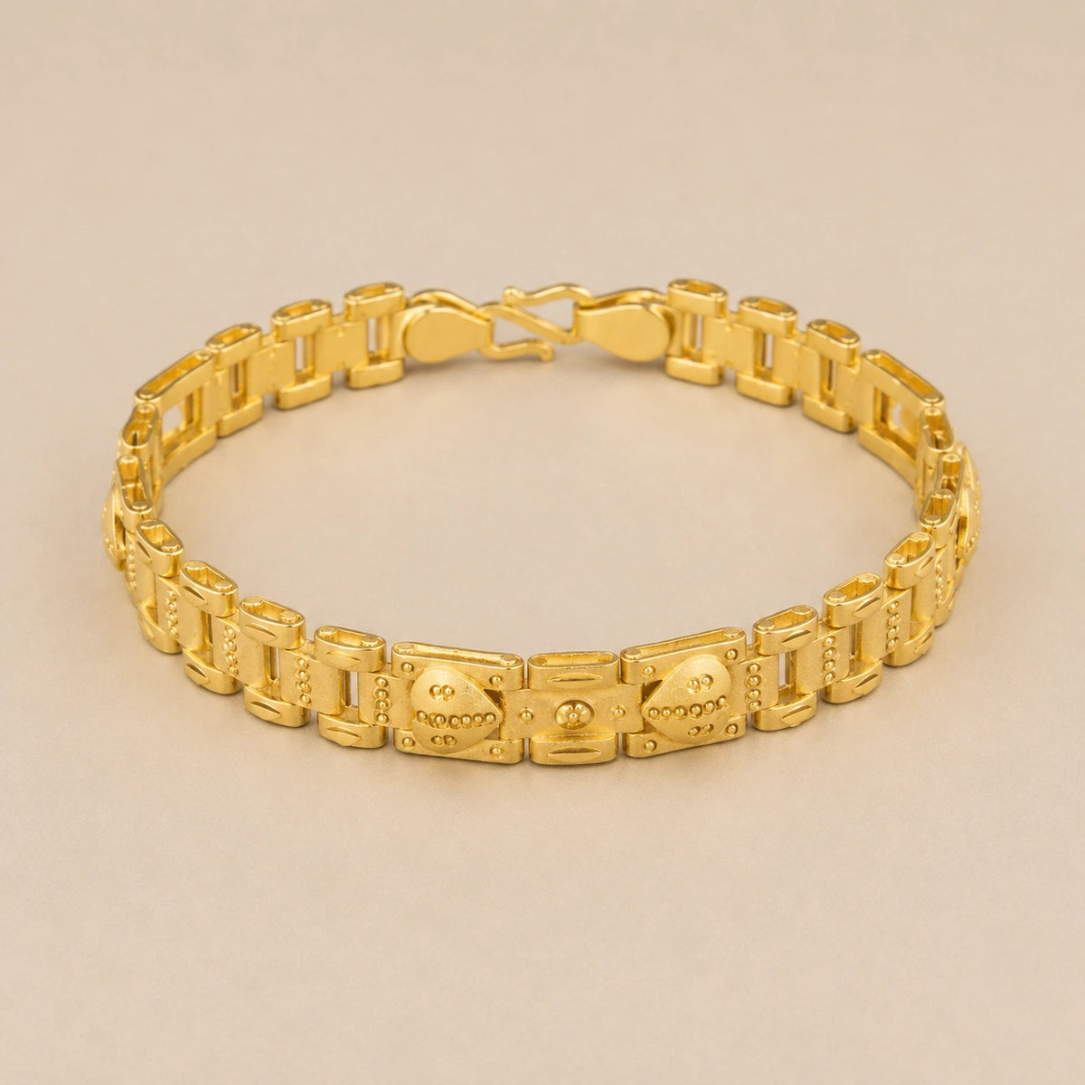 GOLD MENS BRACELET -5