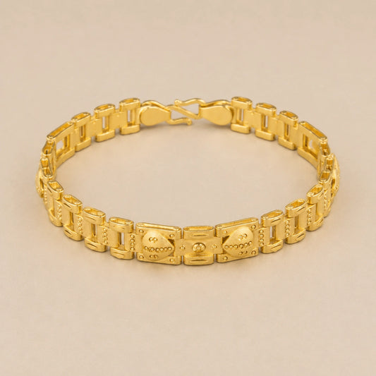 GOLD MENS BRACELET -5