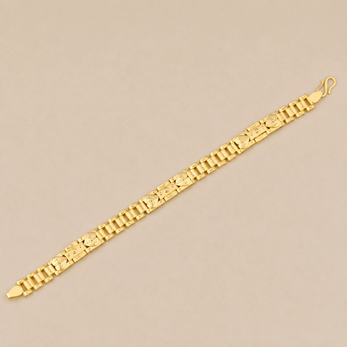 GOLD MENS BRACELET -5