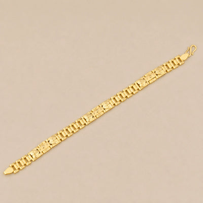 GOLD MENS BRACELET -5