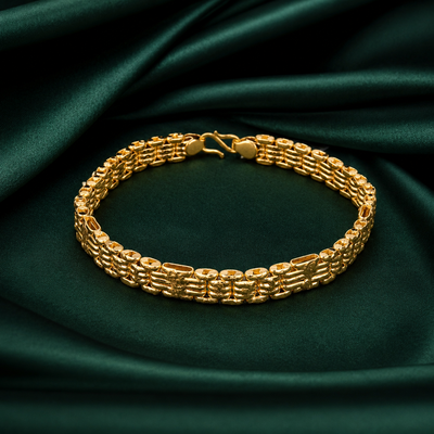 Men's Classic Woven Link Bracelet
