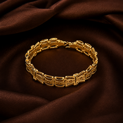 Men's Textured Multi-Link Bracelet