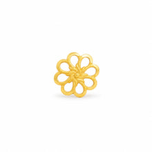 Open Floral Petal Nose Pin