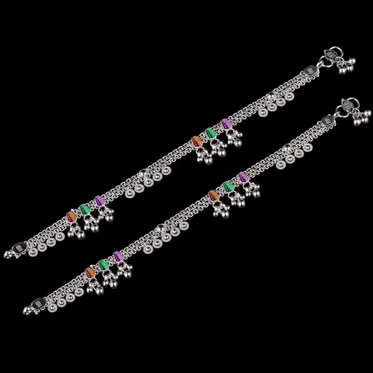 SILVER PAYAL- 6