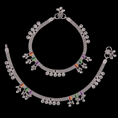 SILVER PAYAL- 6