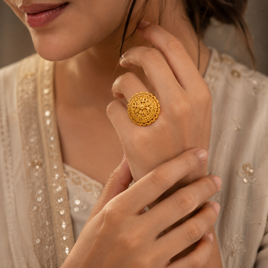 GOLD RING - 1
