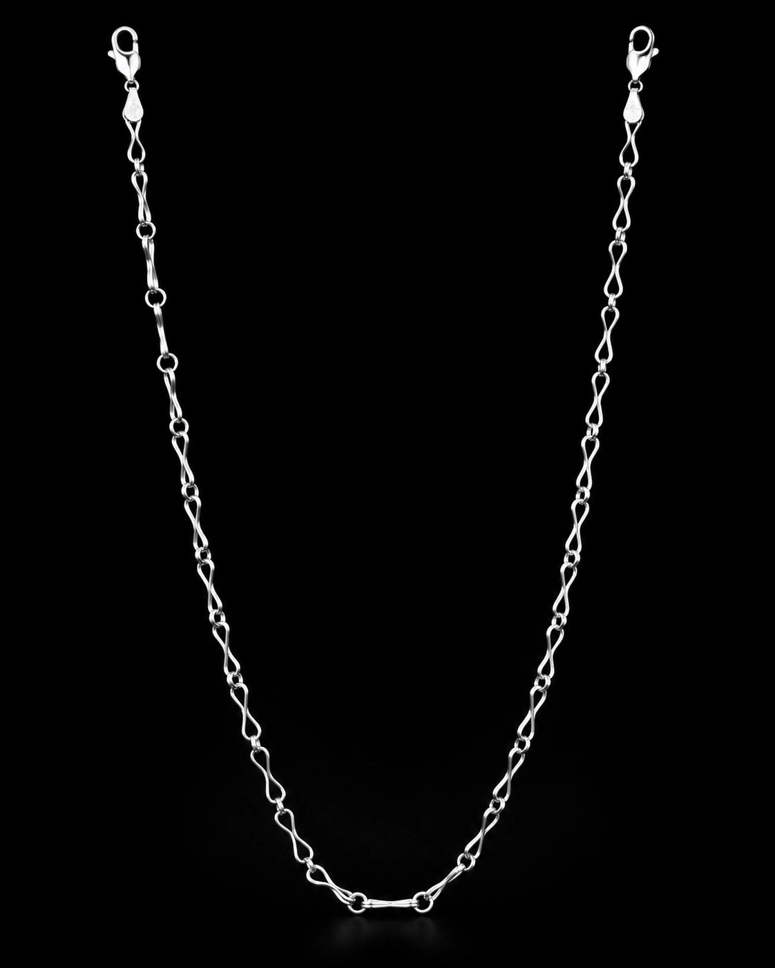 Infinity Loop Silver Chain