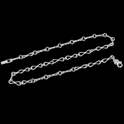 Infinity Loop Silver Chain