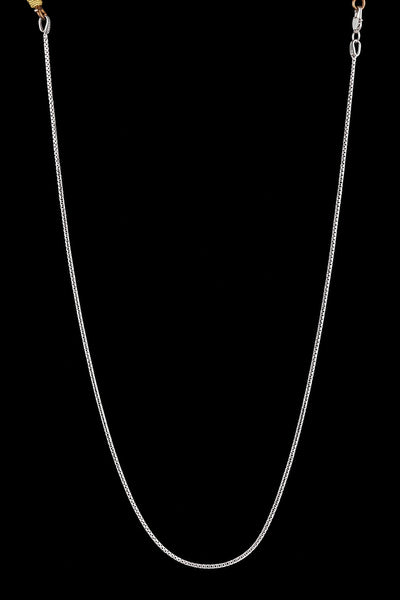Lightweight Fine Link Silver Chain