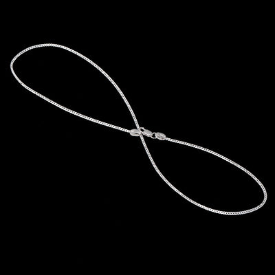 Lightweight Fine Link Silver Chain