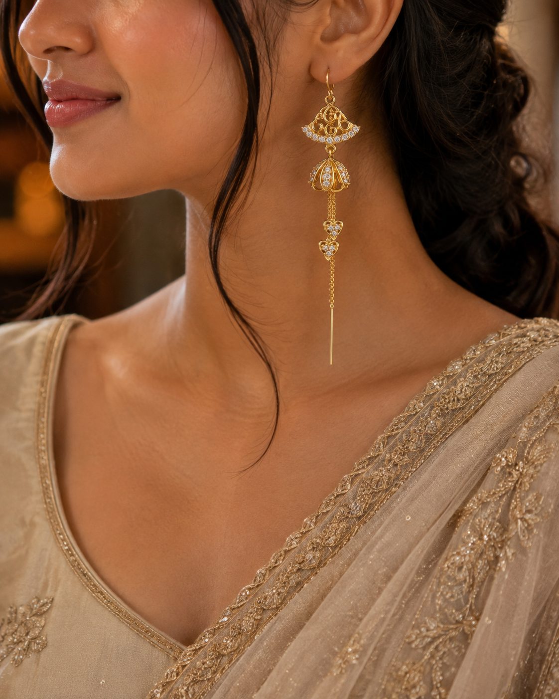 SUI DHAGA EARRING - 4